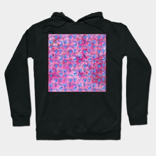 Leaves and flowers pattern Hoodie